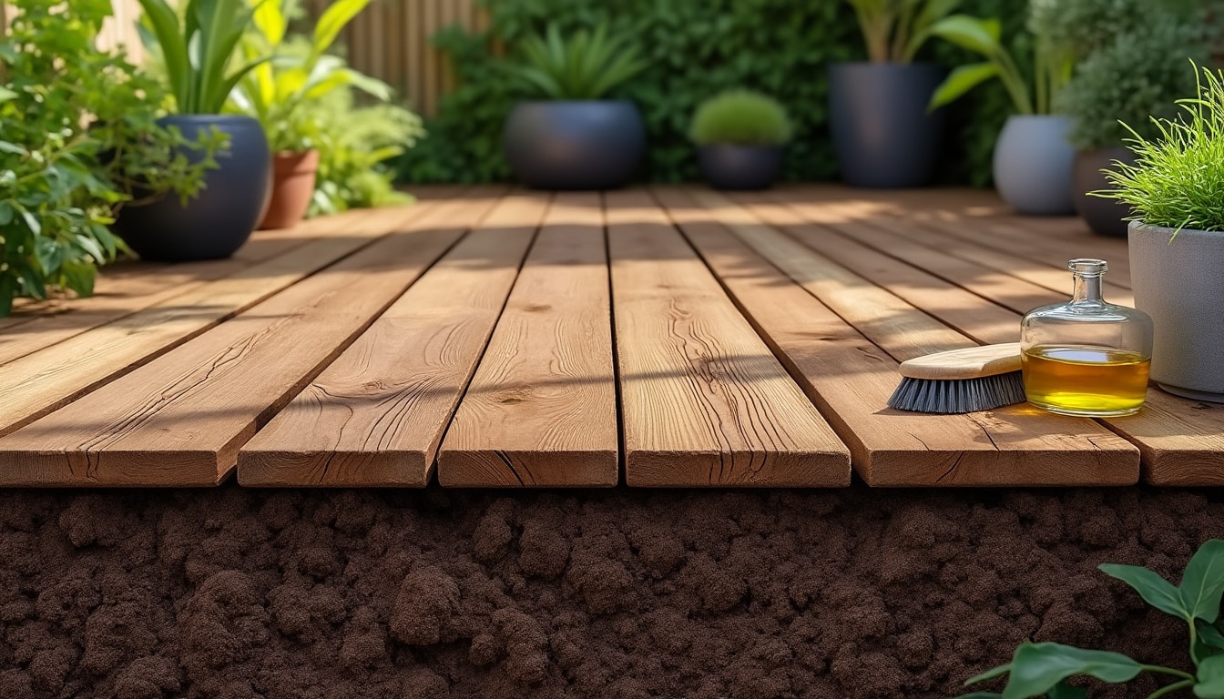 découvrez comment poser une terrasse en bois directement sur la terre en optimisant durabilité, entretien et budget pour un espace extérieur agréable et pérenne.